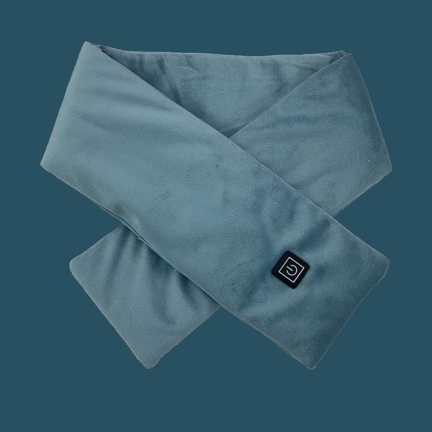 USB Women Men Heating Scarf Temperature Scarf 3 Gears Wrap Fleece Washable Electric Neck Warmer Not Inclound Battery for Camping